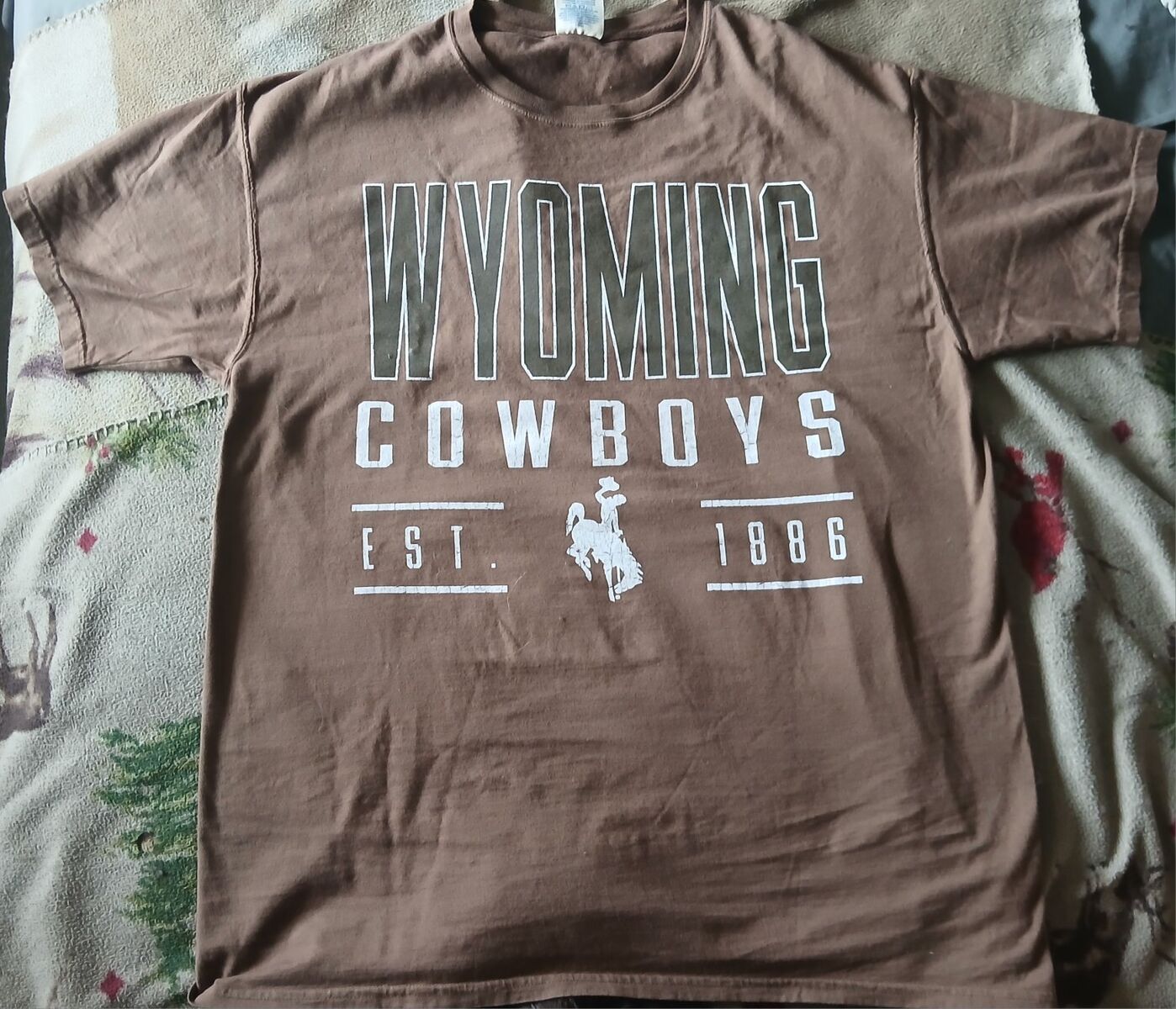 New Wyoming Cowboys T Shirt