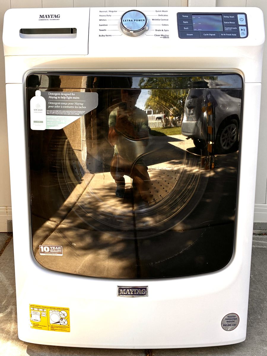 MAYTAG FRONT LOAD WASHER WASHING MACHINE