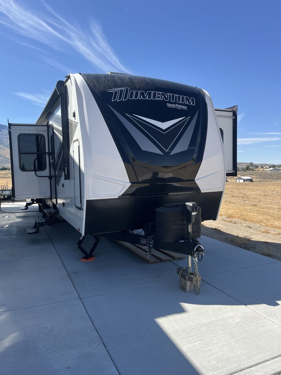 Grand Design Momentum G-Class Toy Hauler Travel Trailer