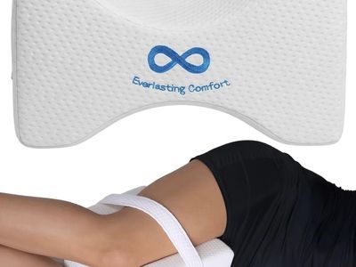Memory Foam Leg Pillow with Strap