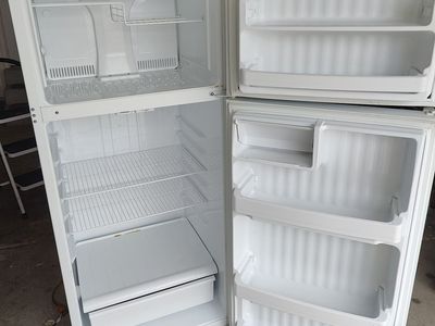 White GE Fridge