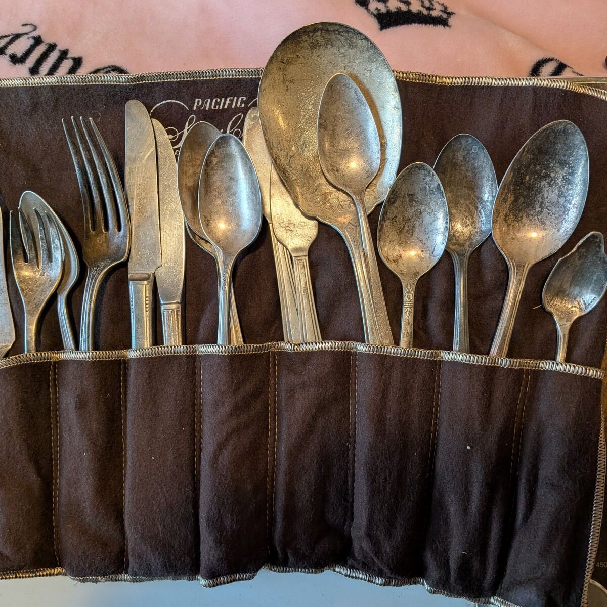 vintage plated silverware