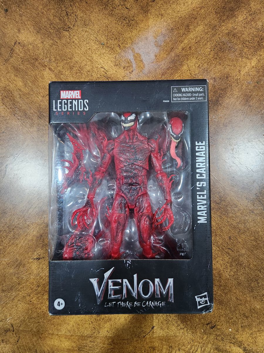 Marvel Legends Venom let there be carnage Carnage (Complete in Box)