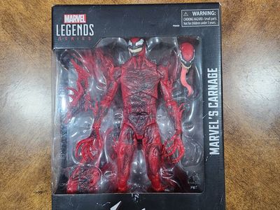 Marvel Legends Venom let there be carnage Carnage (Complete in Box)