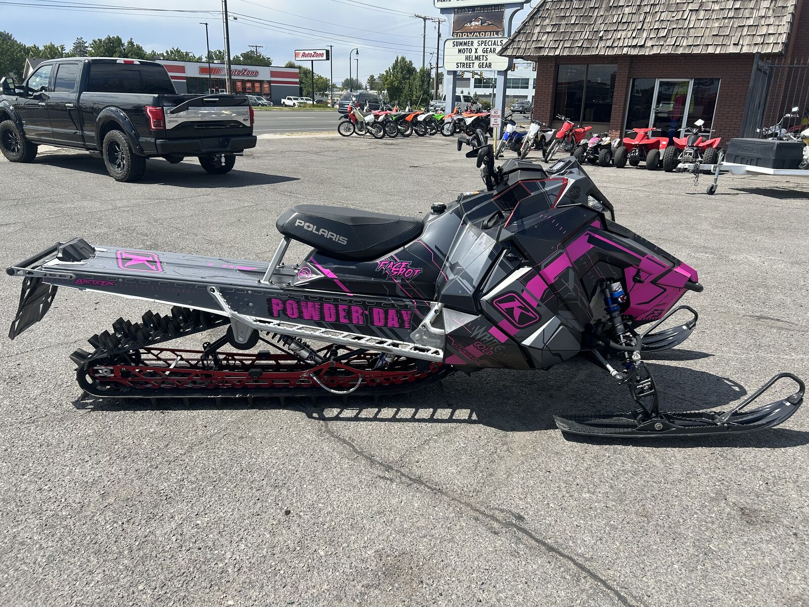 2022 POLARIS 850 RMK Khaos   Matryx Slash 155