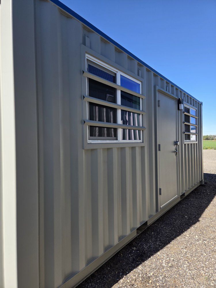 Unused Mobile Office- 20' storage container