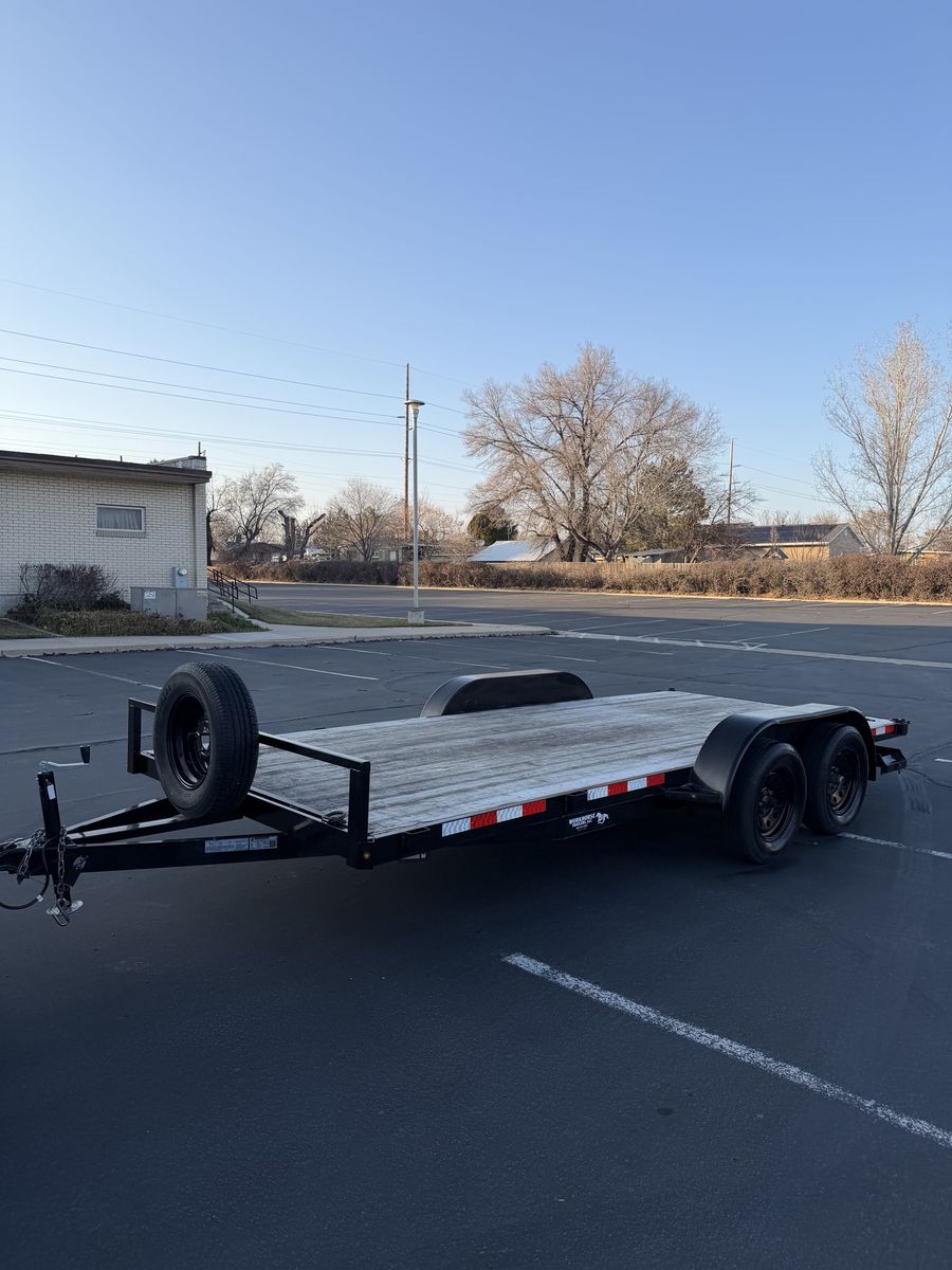 2024 7x16 Dual Axle Trailer
