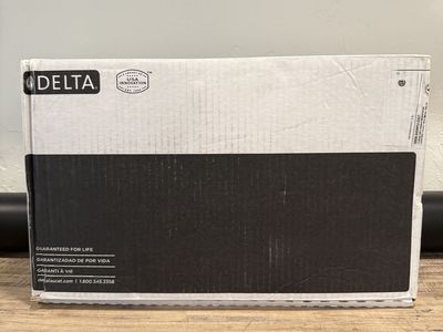 Delta Trinsic Bathroom Sink Faucet Stainless Steel