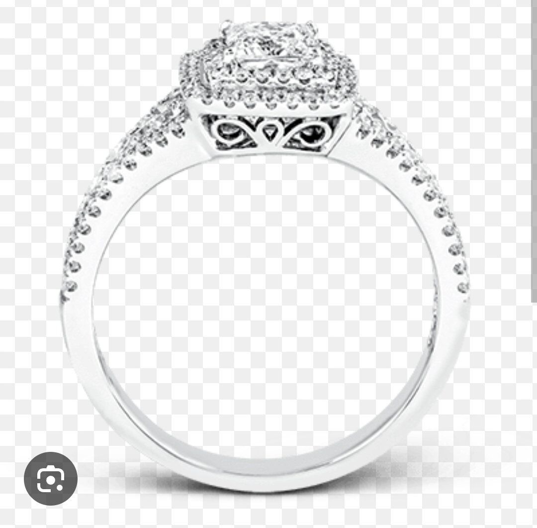 stunning Simon G wedding ring, excellent condition