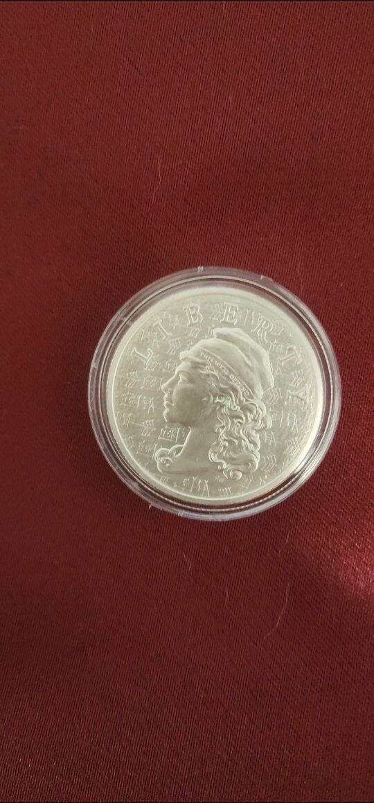 2022 2 oz Silver Ama-Gi Liberty High Relief Round