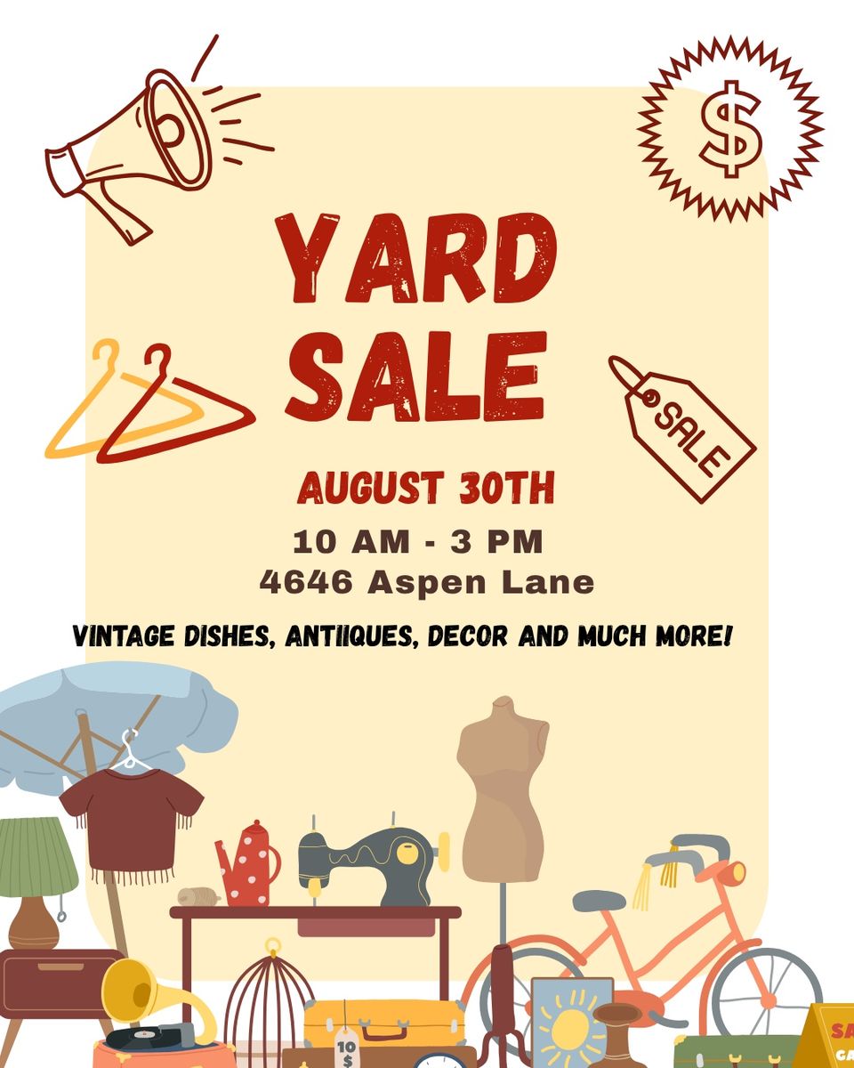 Yard sale 