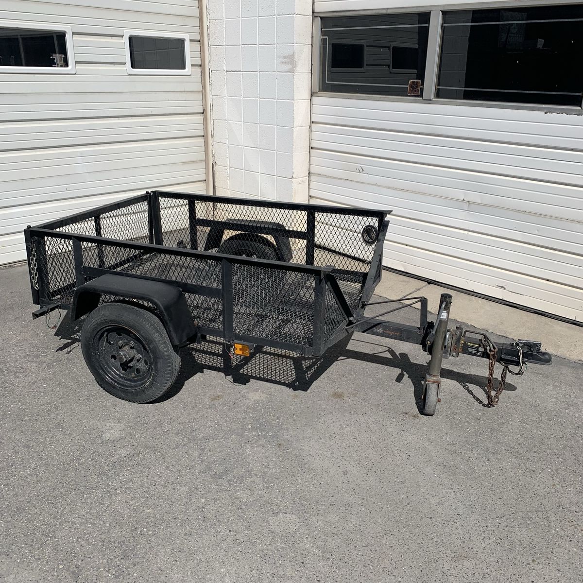 Small motorcycle trailer 