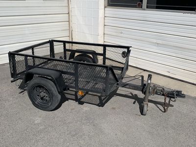 Small motorcycle trailer