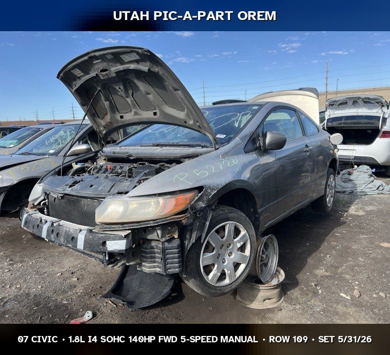 2007 Honda Civic FA Parts - UTPAP Orem