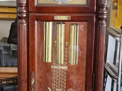 Howard Miller Grandfather Clock with Chimes and Moon Phase - Great Condition