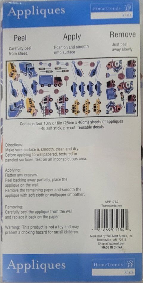 Decal stickers with cars, trucks etc. Made by Circ