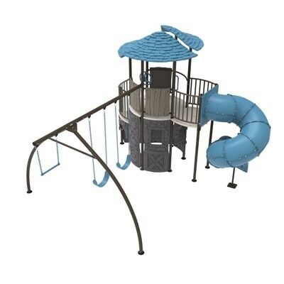 Lifetime adventure castle Playset with slide