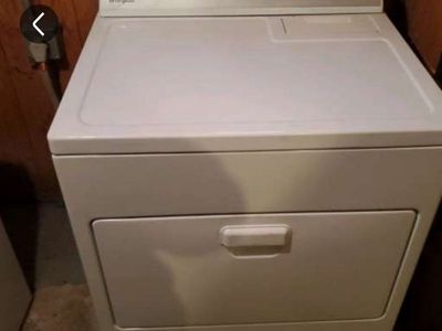 Whirlpool White washer and dryer set