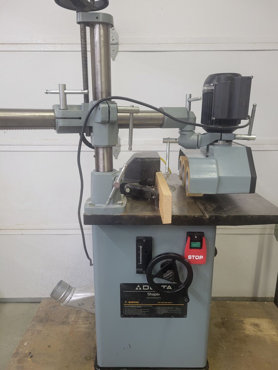 Delta 5hp. Shaper with power feeder