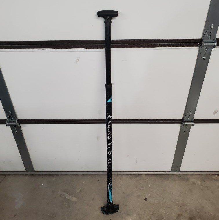 Kahuna Creations Adjustable Big Stick Land Paddle for Longboarding