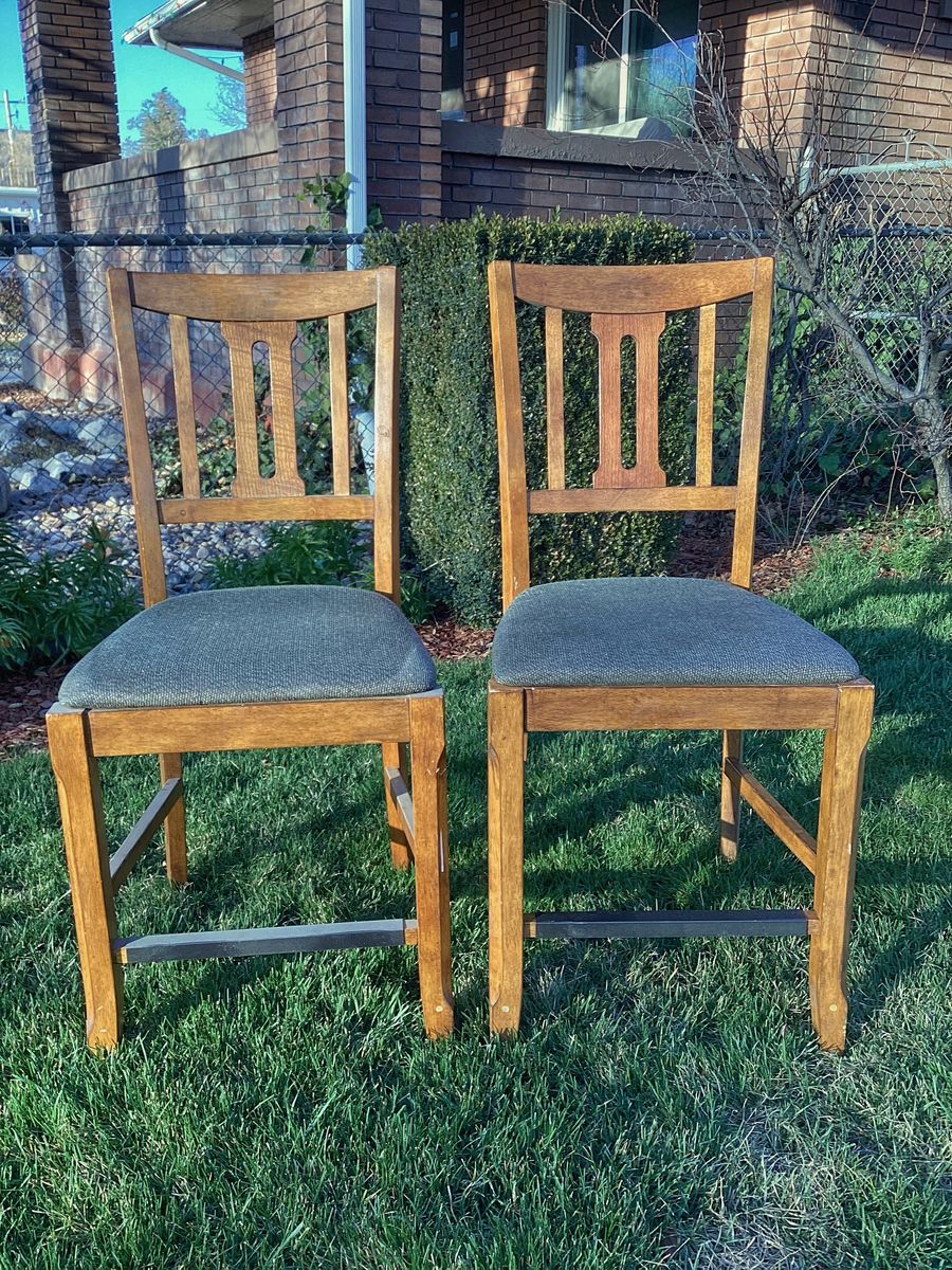 Two Counter Height Chairs
