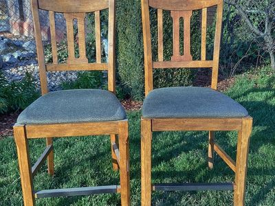Two Counter Height Chairs