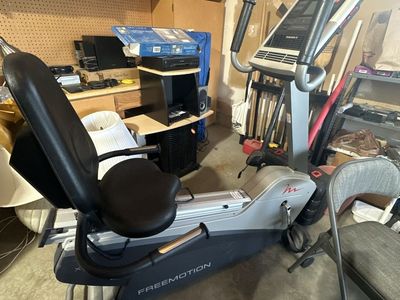 Stationary recumbent bike