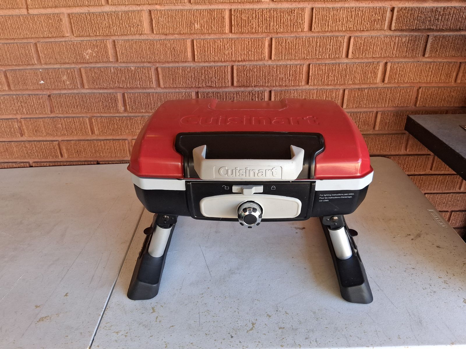 Petit Gourmet Portable Tabletop Outdoor Propane Gas Grill