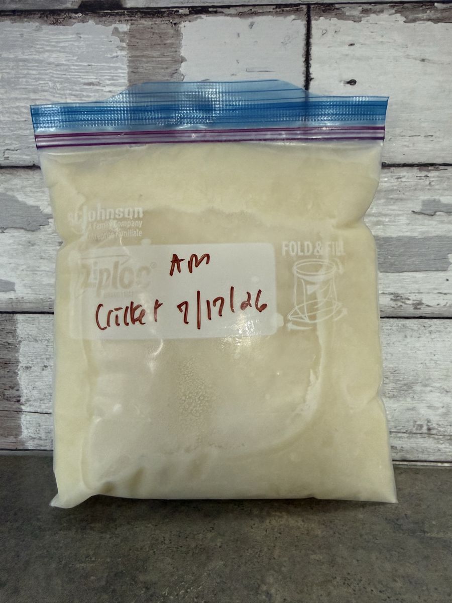Frozen Raw Goat Milk - some at discount 
