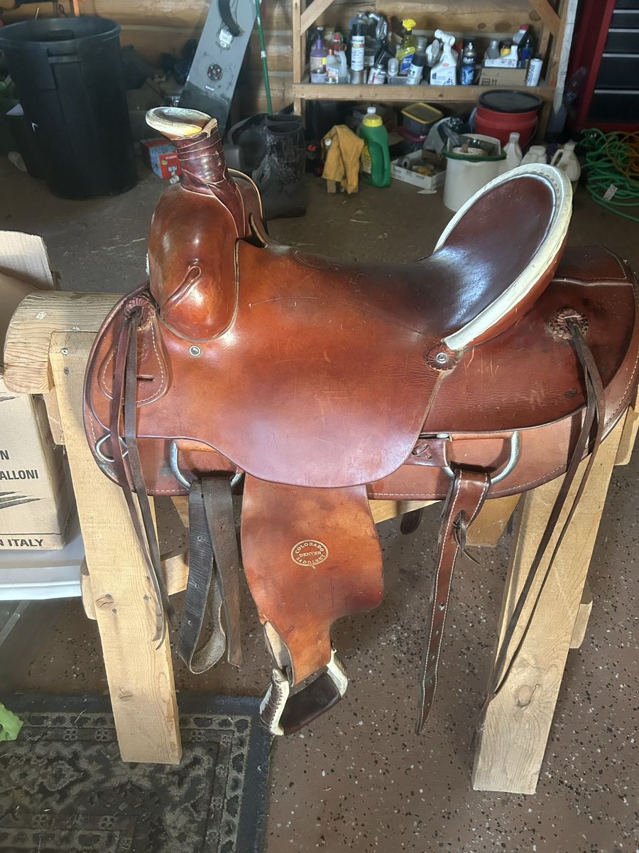 Colorado saddle, western saddle