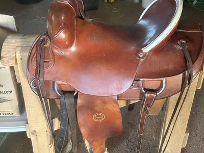 Colorado saddle, western saddle
