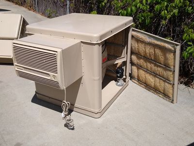 NEW LIKE WINDOW MOUNT SWAMP COOLER. MODEL RN 50 W