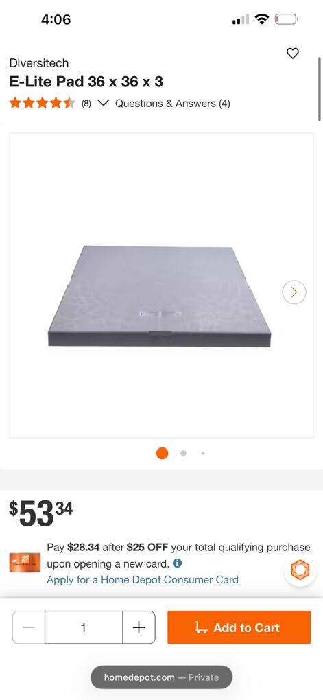 Diversitech E-Lite Pad