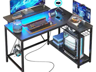 L-Shaped Gaming Desk