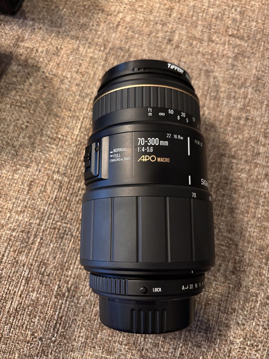 Sigma 70-300mm F4-5.6 Macro Canon Lens
