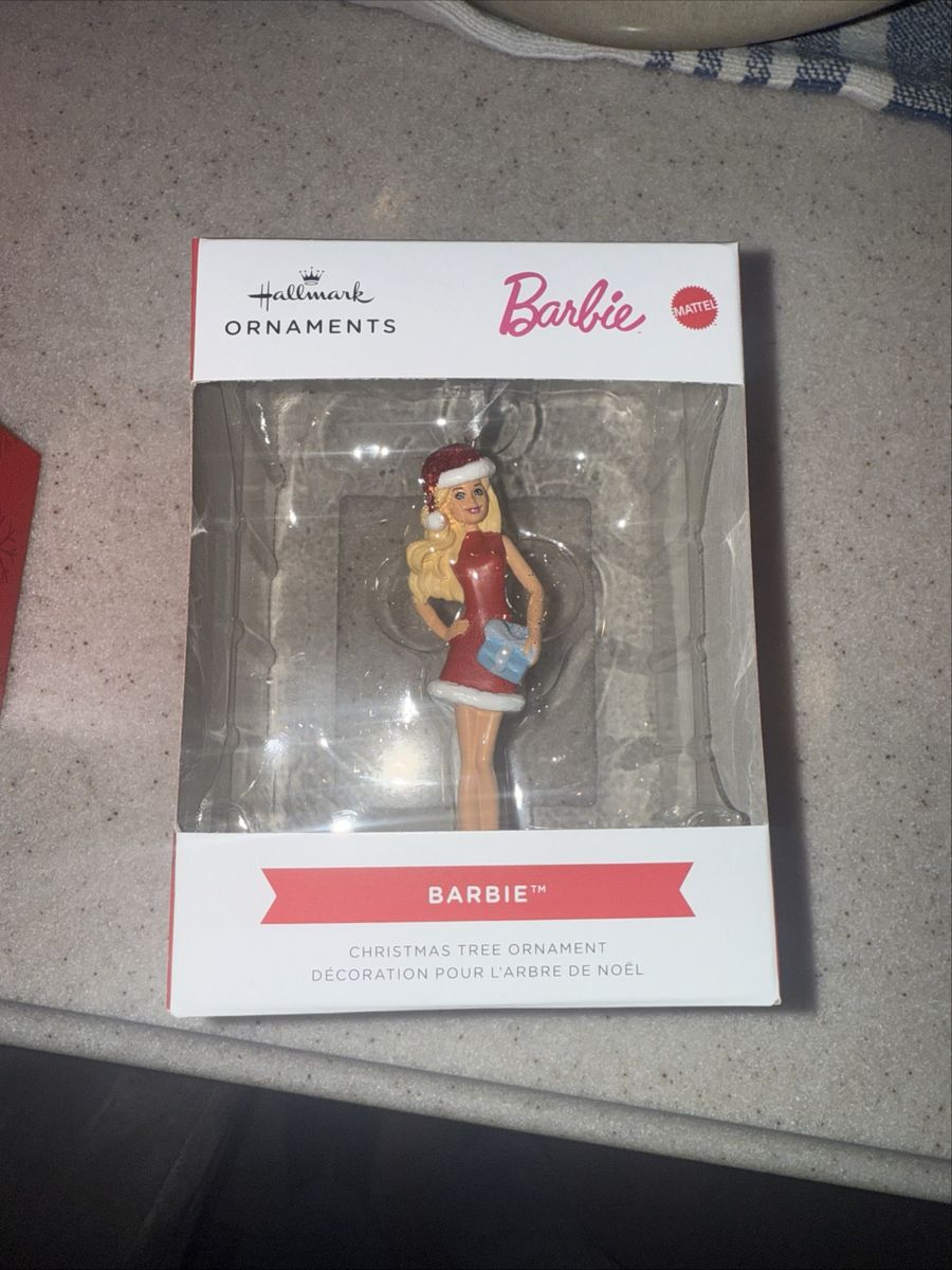Hallmark Ornaments Barbie Christmas Tree Ornament - New in Box