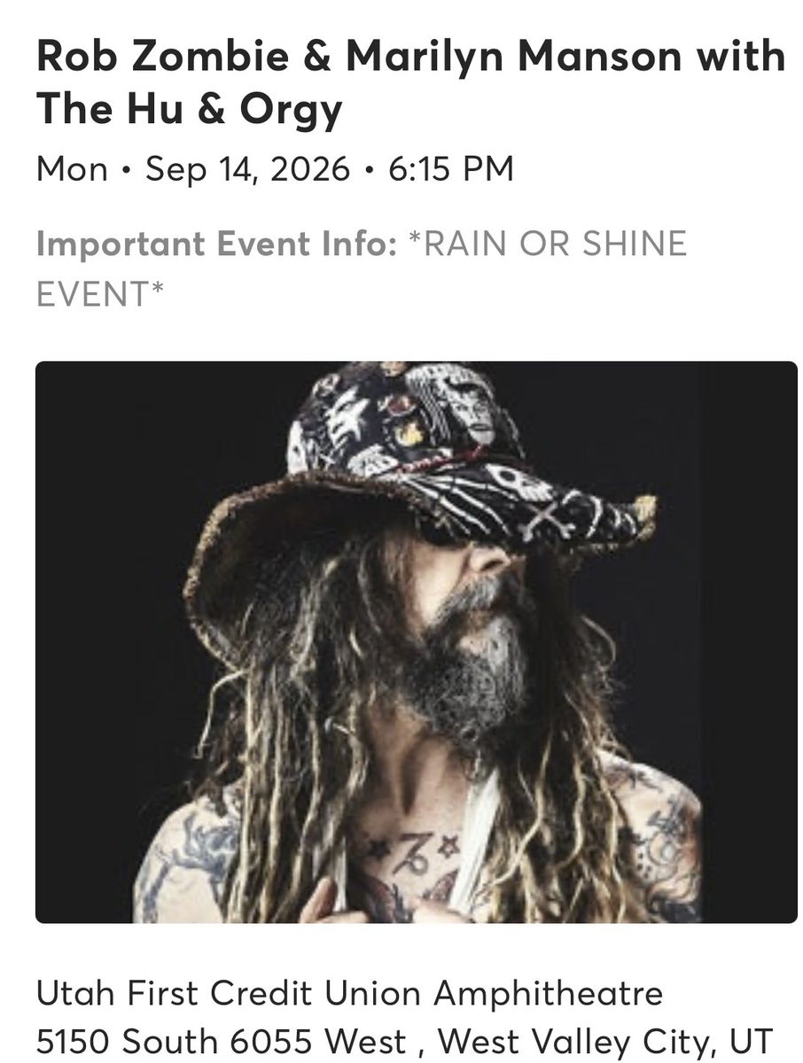 Rob Zombie 2 for $40