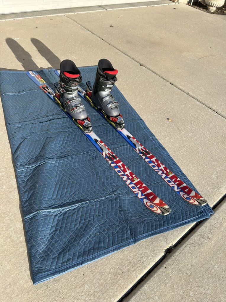Downhill Ski Package – Skis, Boots, And Poles