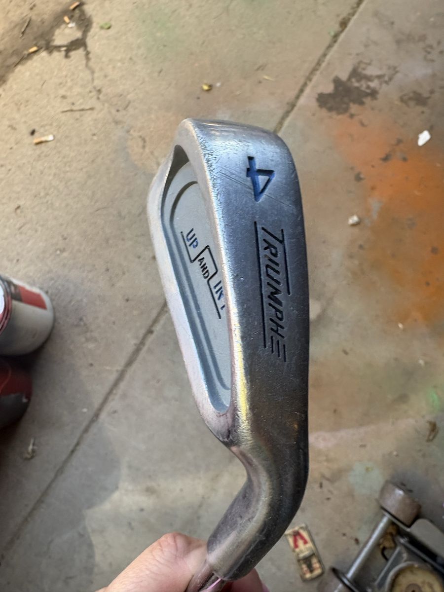 Various golf clubs