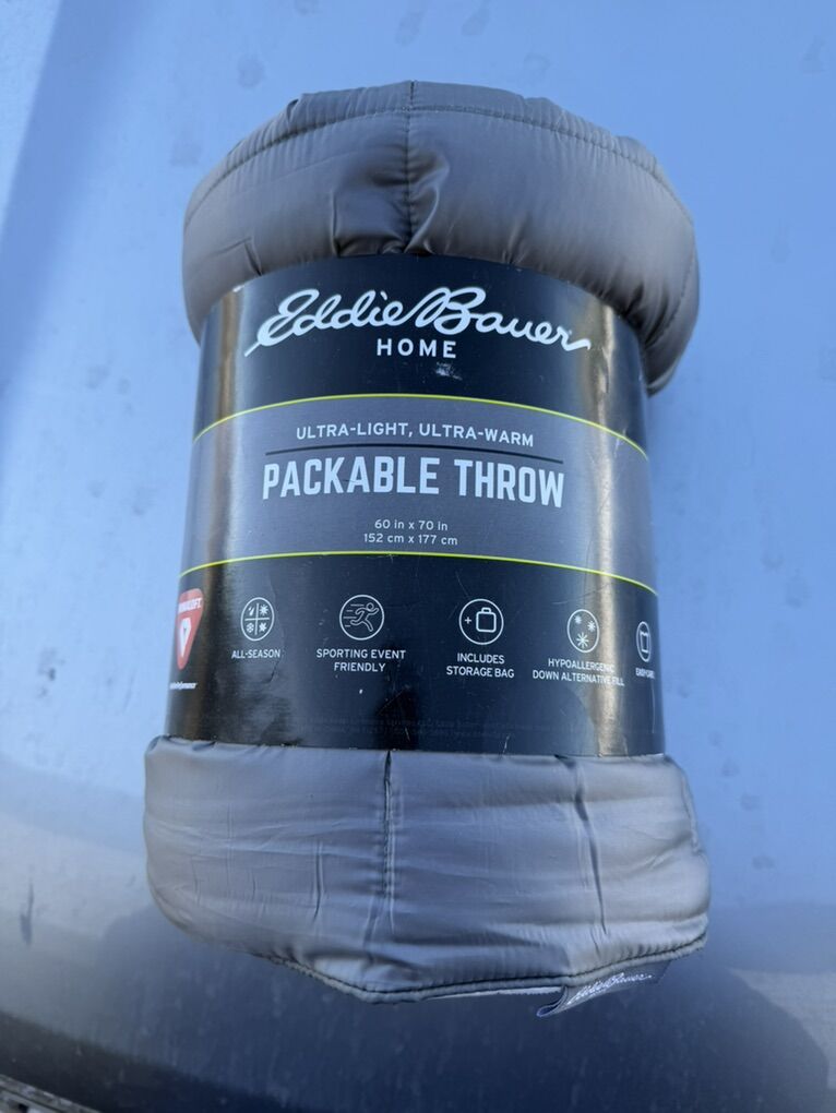 Eddie Bauer Packable Throw