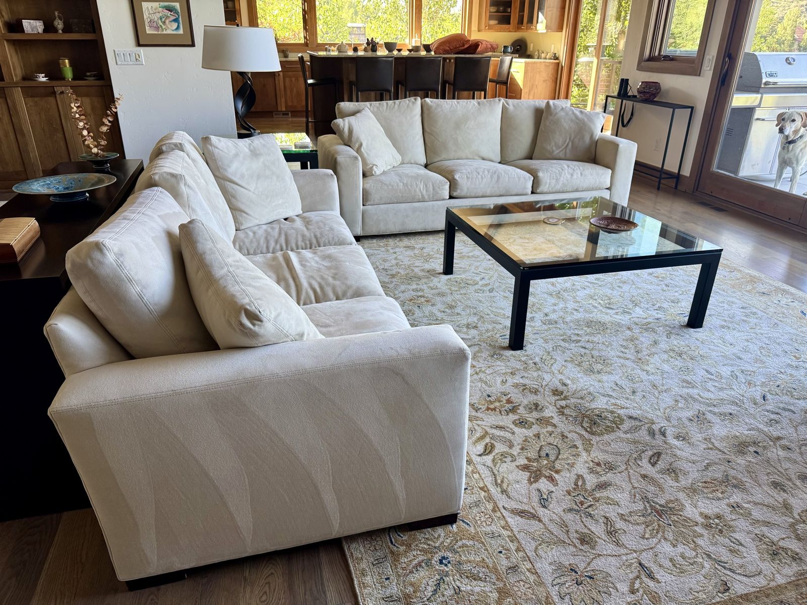 Room & Board 88” Metro sofa
