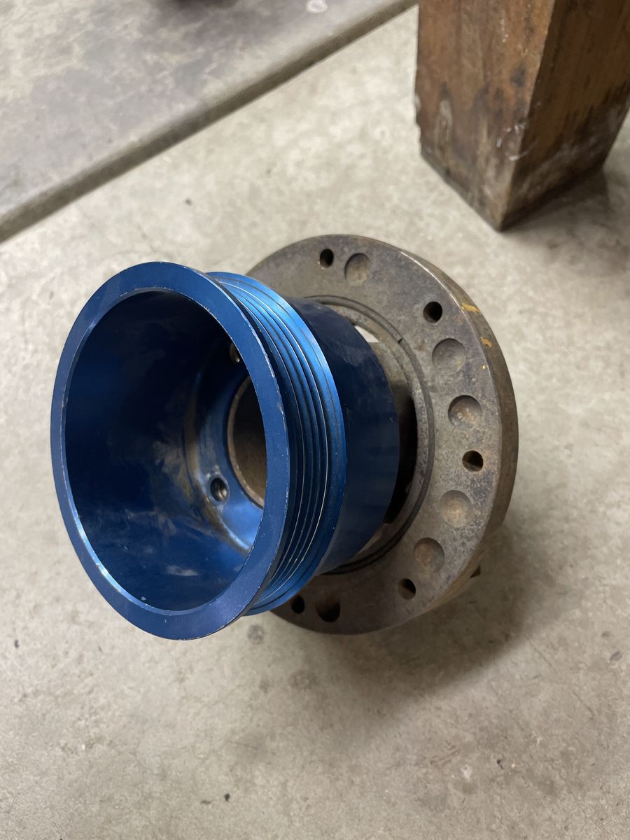 Ford 5.0L fox body mustang dampner & underdrive pulley