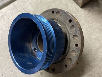 Ford 5.0L fox body mustang dampner & underdrive pulley