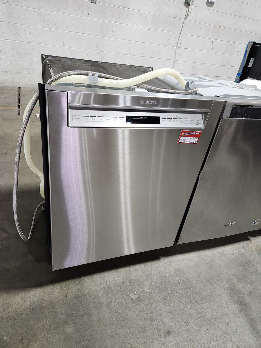 GREAT BOSCH STAINLESS STEEL DISHWASHER! W-WARRANTY