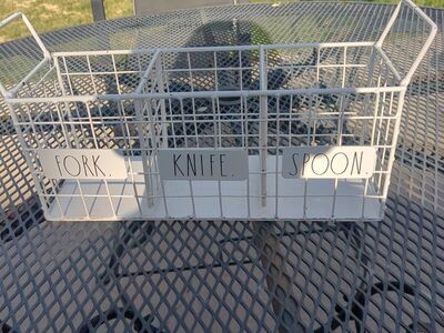 rae dunn fork spoon knife utensil holder