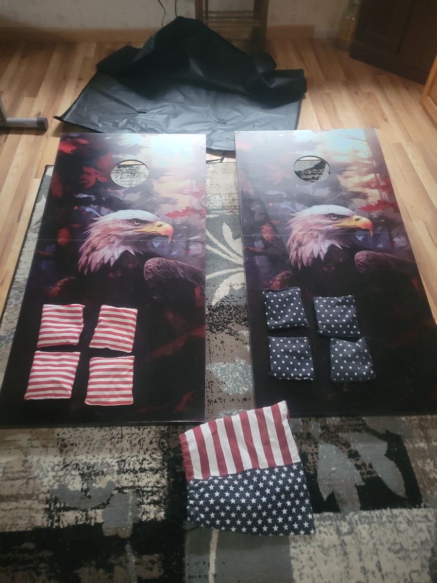 EAGLE cornhole boards