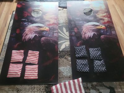 EAGLE cornhole boards