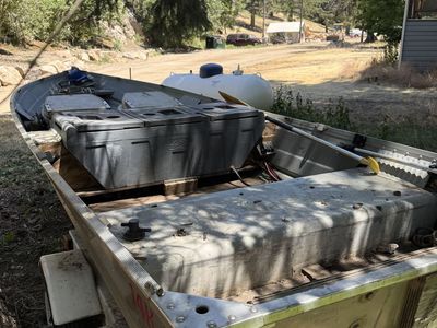 14' V-Hull Sea Nymph Aluminum Fishing Boat w/ 15hp Mercury Outboard Motor