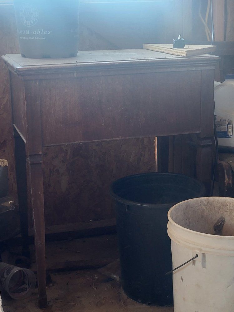 old Singer sewing machine