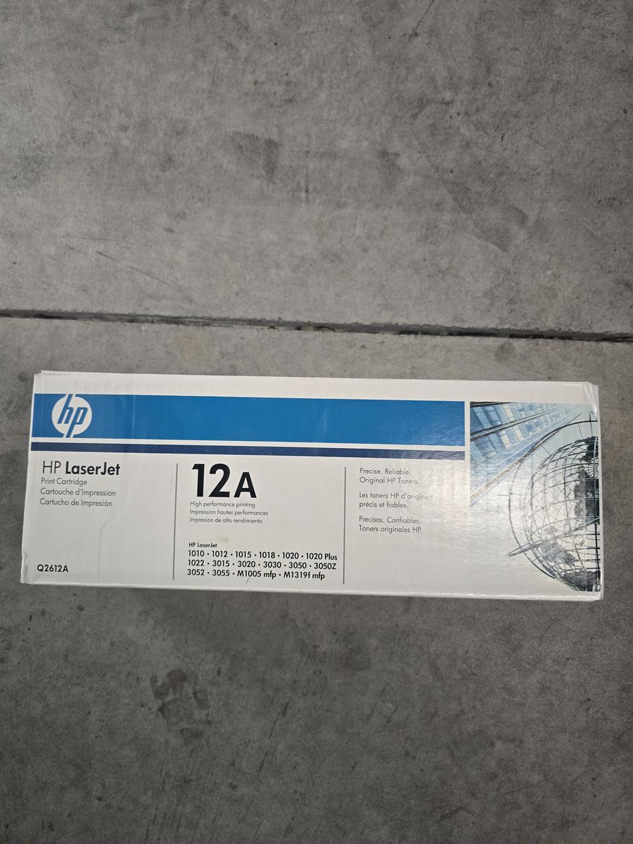 Genuine HP 12A  Toner Cartridge OEM Black Laserjet Q2612A  -NEW Sealed